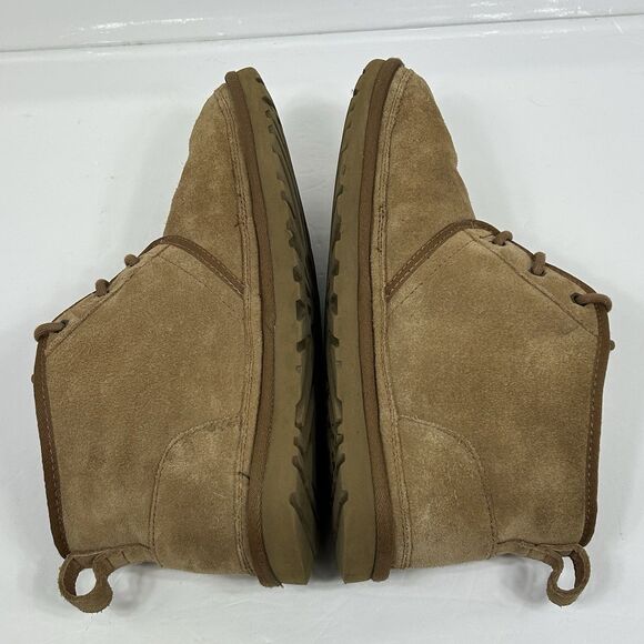 UGG Neumel Chukka Suede Lace Up Ankle Boots Women's Size 11 Chestnut - Picture 7 of 16